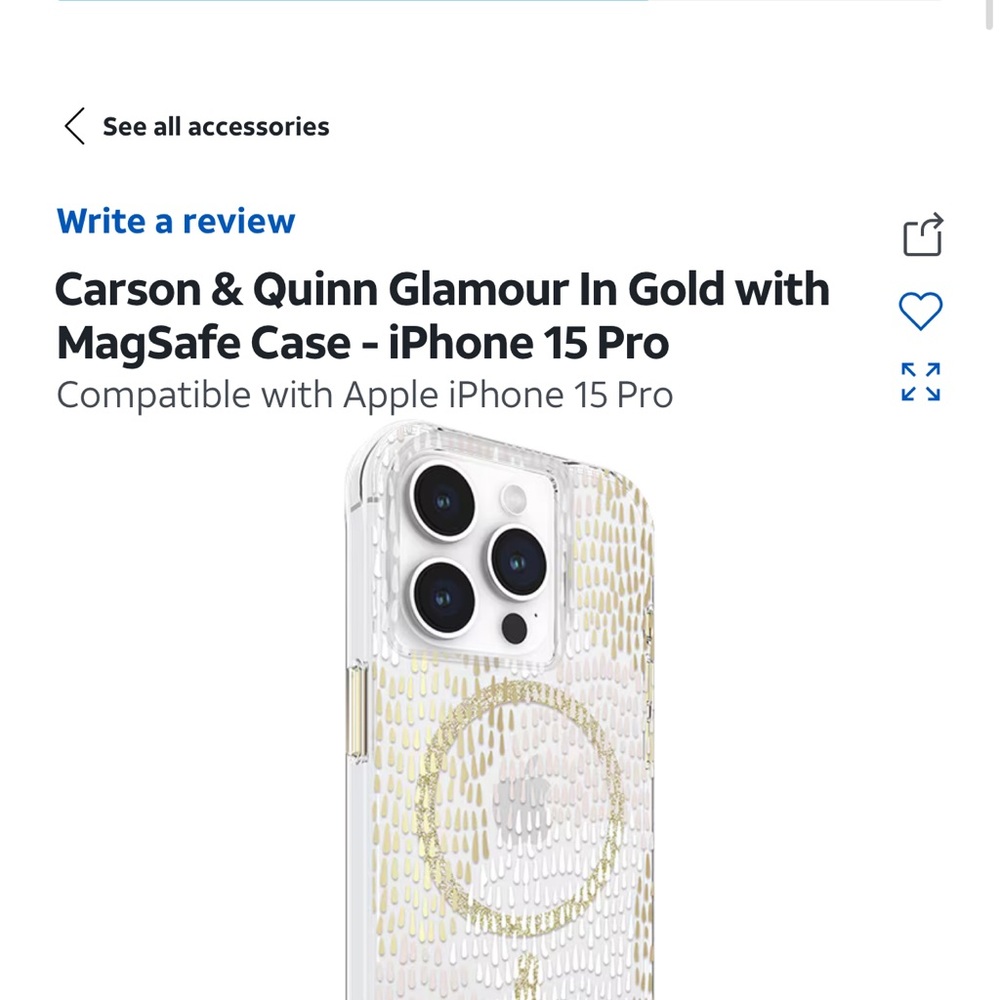 Carson and Quinn IPhone 15 pro max MagSafe case